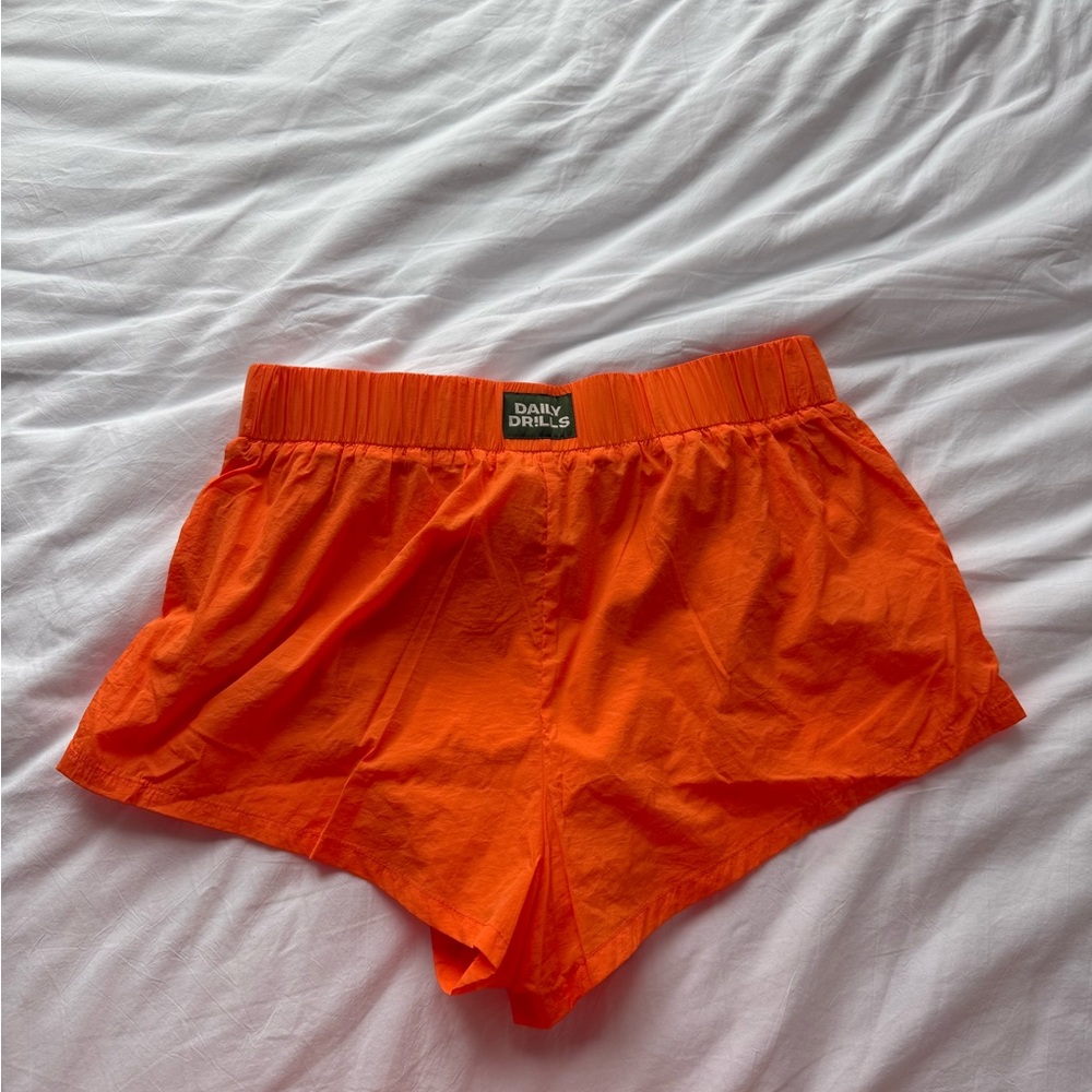 Daily Drills Orange Super Bounce Shorts